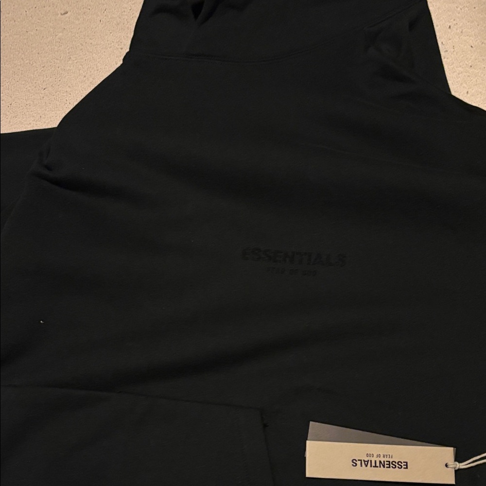 Essentials Midnight Black Pullover